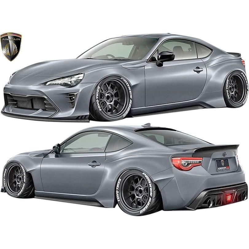 86 【M's】 トヨタ ZN6 前期 後期 (2012y-2021y) AIMGAIN GT4 リア