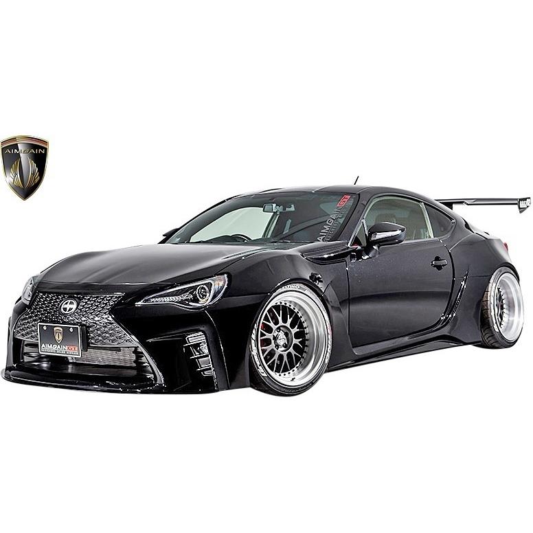 【M's】 トヨタ 86 ハチロク ZN6 / スバル BRZ ZC6 (前期/後期) AIMGAIN GT-F フロントバンパー セット ／／ FRP 未塗装 エイムゲイン エアロ パーツ カスタム｜emuzu-international｜08