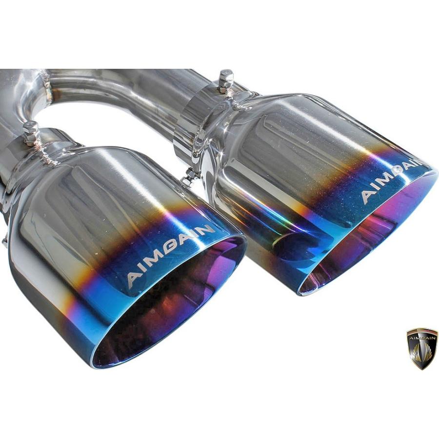 GT-R 【M's】日産 R35 (中期/後期) AIMGAIN GT type2 GTループマフラー