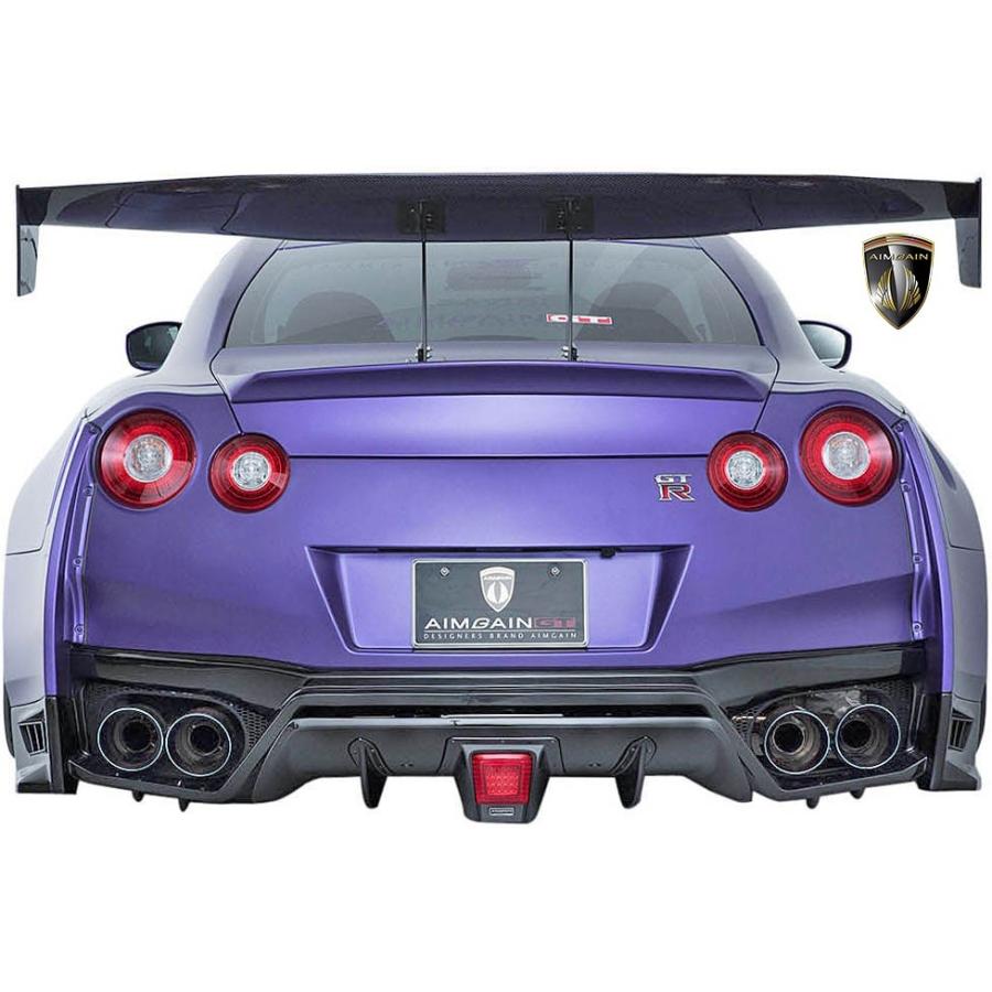 GT-R 【M's】日産 R35 (中期/後期) AIMGAIN GT type2 GTループマフラー