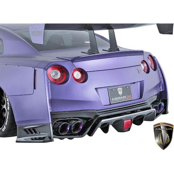 GT-R 【M's】日産 R35 (中期/後期) AIMGAIN GT type2 リアバンパー