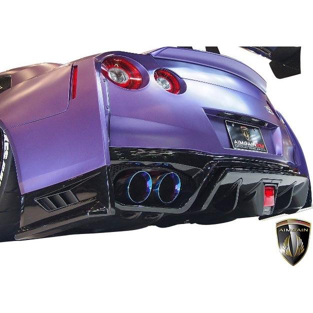 GT-R 【M's】日産 R35 (中期/後期) AIMGAIN GT type2 リアバンパー
