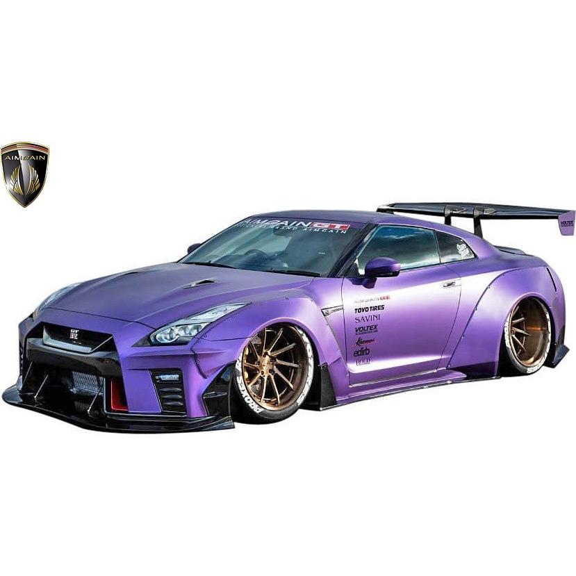 GT-R 【M's】日産 R35 (中期/後期) AIMGAIN GT type2 リアバンパー