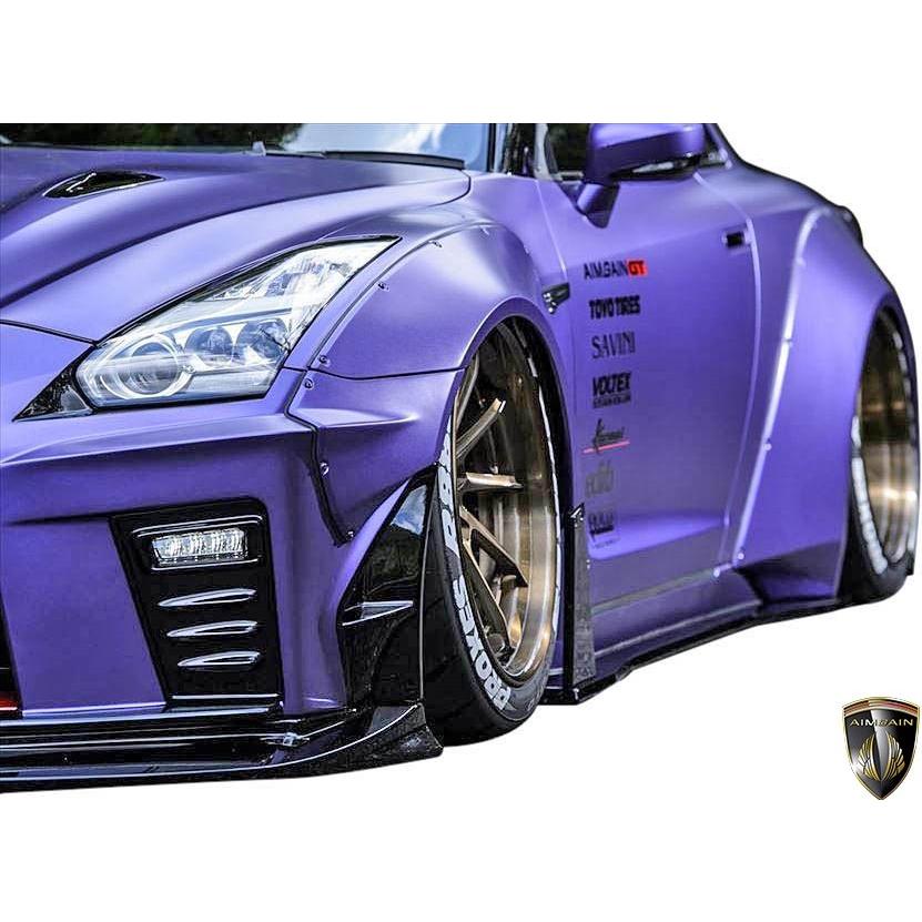 GT-R 【M's】日産 R35 (中期/後期) AIMGAIN GT type2 リアワイド