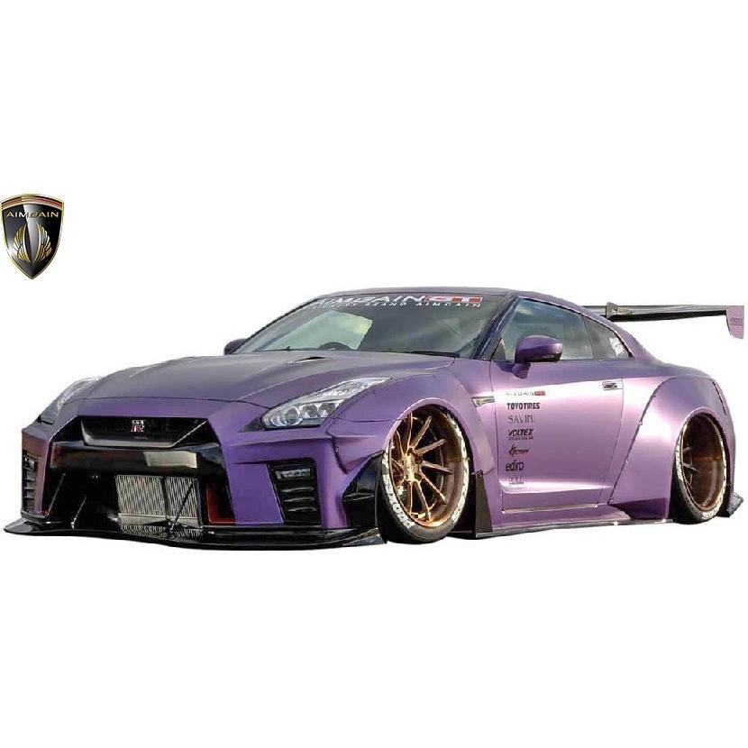 GT-R 【M's】日産 R35 (中期/後期) AIMGAIN GT type2 リアワイド