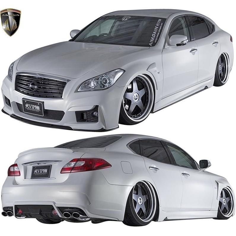 フーガ 【M's】 日産 Y51 前期 (2009y-2014y) AIMGAIN 純VIP GT サイド