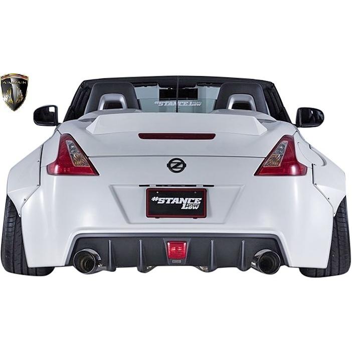 【M's】 Z34 フェアレディZ 370Z (2008-2020) AIMGAIN GT フロント オーバーフェンダー ／／ エイムゲイン エアロ ロェン ロウェン FAIRLADY Z ゼット ワイド｜emuzu-international｜06