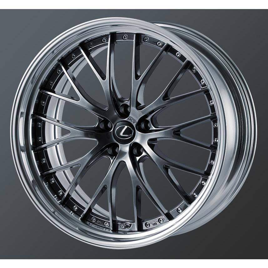 M's】 AIMGAIN GLM ホイール 4本セット ハイパーブラック 22インチ