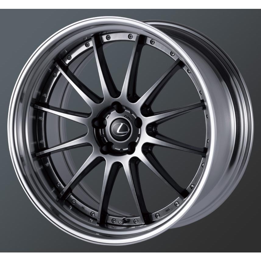M's】 AIMGAIN GTF ホイール 4本セット ハイパーブラック 22インチ