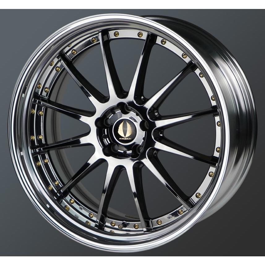 M's】 AIMGAIN GTF ホイール 4本セット SBC 22インチ 11.5J 5穴