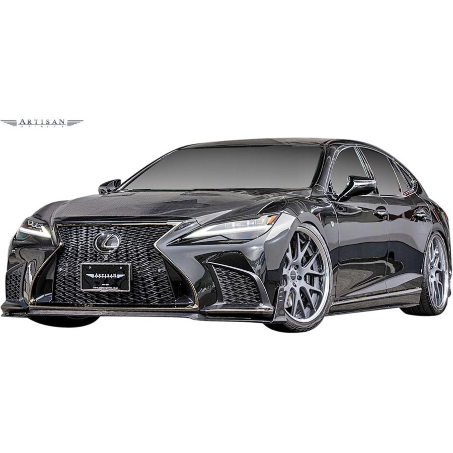 LS500 後期　Fスポーツ　アーティシャンスピリッツ　エアロ3点　FRP レクサス（LEXUS） 【M's】 後期 50系 LS500 / LS500h F-SPORT