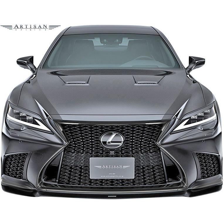 LS500 後期　Fスポーツ　アーティシャンスピリッツ　エアロ3点　FRP レクサス（LEXUS） 【M's】 後期 50系 LS500 / LS500h F-SPORT