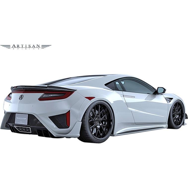 NSX用　本物綾織カーボン３点セット NSX 【M's】 ホンダ NC1 (2017.2-) ARTISAN SPIRITS ボディキット 3点