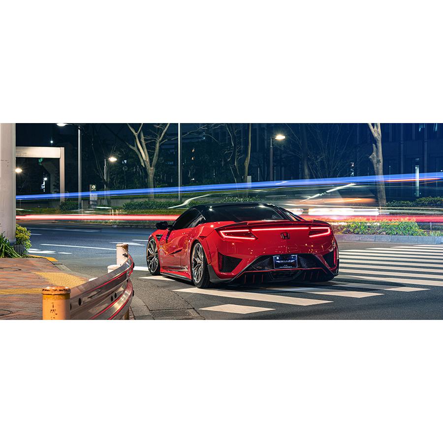 NSX用　本物綾織カーボン３点セット NSX 【M's】 ホンダ NC1 (2017.2-) ARTISAN SPIRITS カーボン トランク