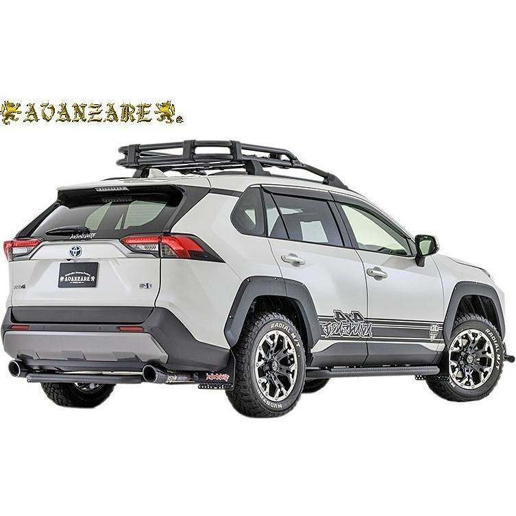 RAV4 【M's】 トヨタ 50系 前期 (2019.4-) AVANZARE 4X4 リアガード