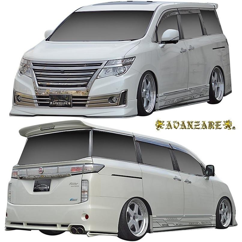 エルグランド E52 スポイラー オプション GAE 大型 ウイング エルグランド E52 スポイラー オプション GAE 大型 ウイング