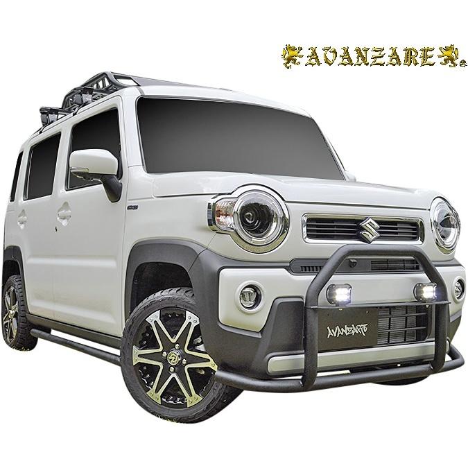 【M's】 スズキ ハスラー MR52S MR92S (2020y-) 4X4 AVANZARE LEDワークライト  B-type (四角形) アヴァンツァーレ エアロ パーツ パイプガード 外装 カスタム｜emuzu-international｜03