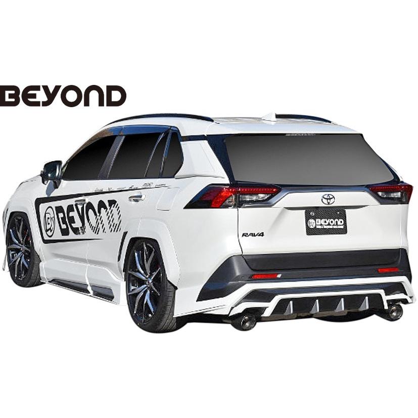 取引中　トヨタRAV4 50系　モデリスタJAOS エアロ RAV4 【M's】 トヨタ 50系 モデリスタ 用 (2019.4-) DOUBLE EIGHT リア