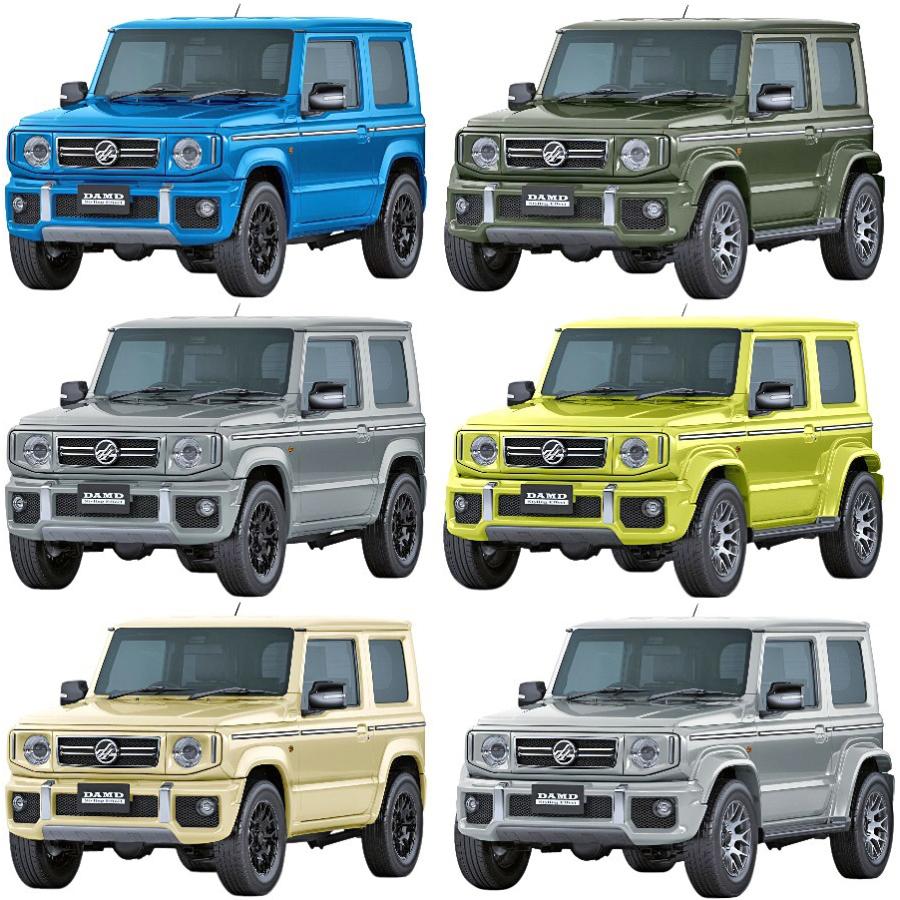 美品 DAMD Little G ジムニー シエラ用 jb74 jb64 ダムド 【little G. AVENTURA】 little AVENTURA コンプリート