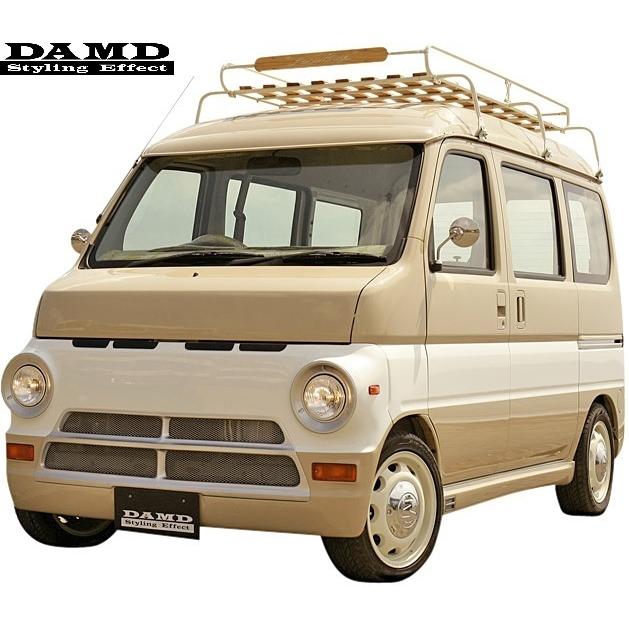 【M's】 ホンダ アクティ / ホビオ / バモス LA/ABA-HM1・2 (2001.9-2005.12) DAMD LOCO BOY TYPE2 サイドスカート 左右 ダムド 未塗装 エアロ｜emuzu-international｜02