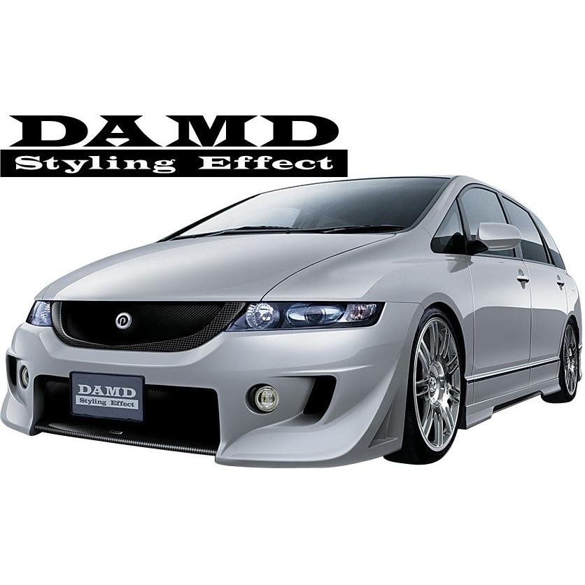 【M's】ホンダ オデッセイ RB1/RB2 (2003.10-2006.4) DAMD フロントバンパースポイラー／／バンパータイプ FRP製 ダムド エアロ HONDA ODYSSEY｜emuzu-international｜02