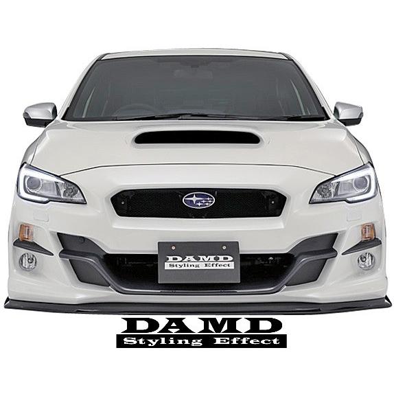 注目の福袋をピックアップ！ 【M´s】スバル WRX S4/STI (2014.8-) DAMD フロントアンダースポイラー ／／ダムド カーボン製 CARBON エアロ フロントリップ フロントスポイラー VAG VAB