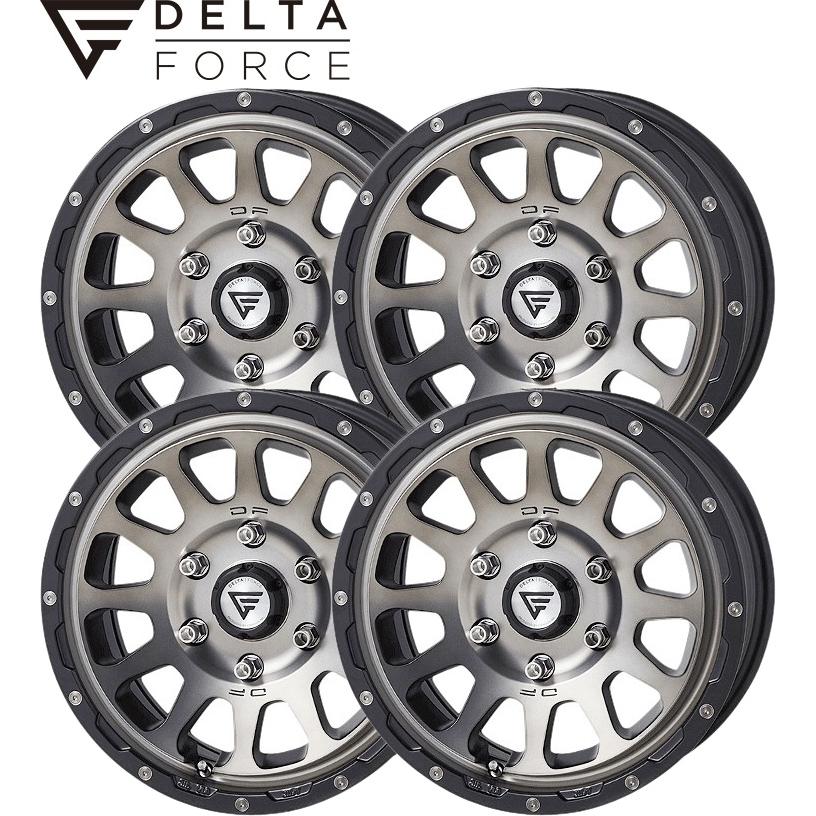 DELTA FORCE OVEL 17inch ホイール DELTA FORCE（デルタフォース） 【M's】 FJクルーザー (2006-2023