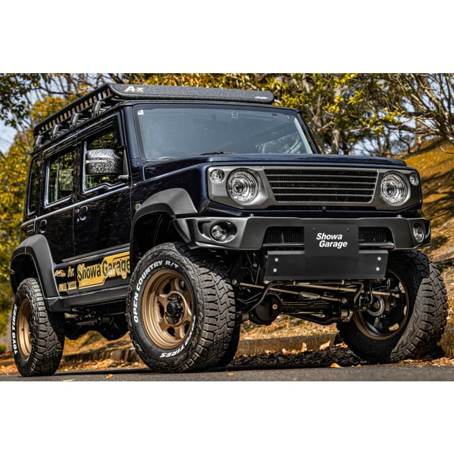 【M's】 JC74W ジムニーノマド 5ドア (2025.4-) Showa GARAGE A-xシリーズ ルーフラック LLサイズ (フット付) 汎用品 ショウワガレージ 社外 パーツ 部品 E20053の画像