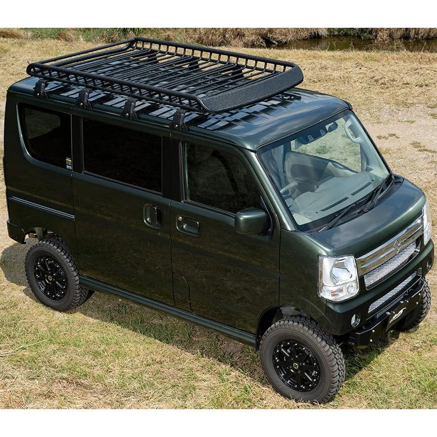 【M's】 JC74W ジムニーノマド 5ドア (2025.4-) Showa GARAGE A-xシリーズ ルーフラック LLサイズ (フット付) 汎用品 ショウワガレージ 社外 パーツ 部品 E20053の画像