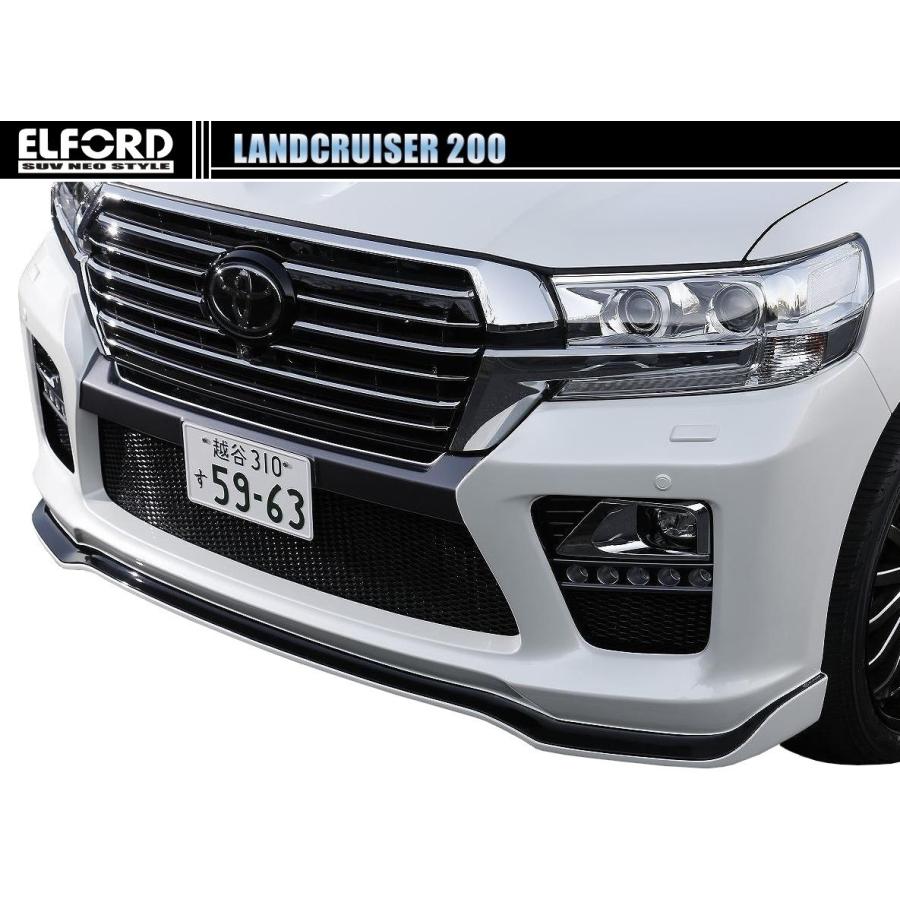 トヨタ　ランドクルーザー200 後期　フロントグリル M's】 ランクル 200 後期（H27.8月-）フロント バンパー スポイラー