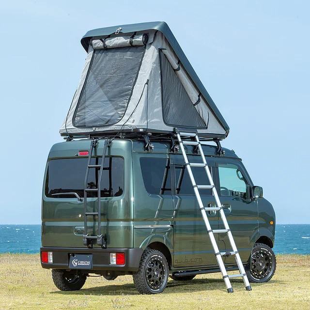 エブリイワゴン 【M's】各車種 汎用品 GRAVIS ルーフテント パーツ