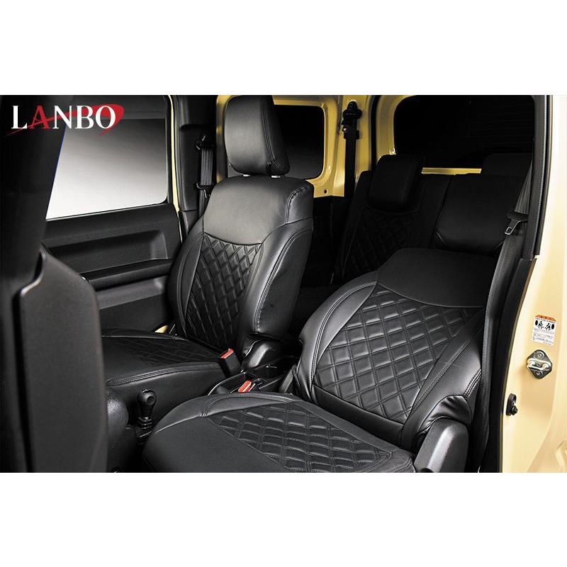 ジムニーシートカバー全席セットJB64 JB74 シートカバー ブラック パイピング 一台分 JB64、JB74用 | JB64