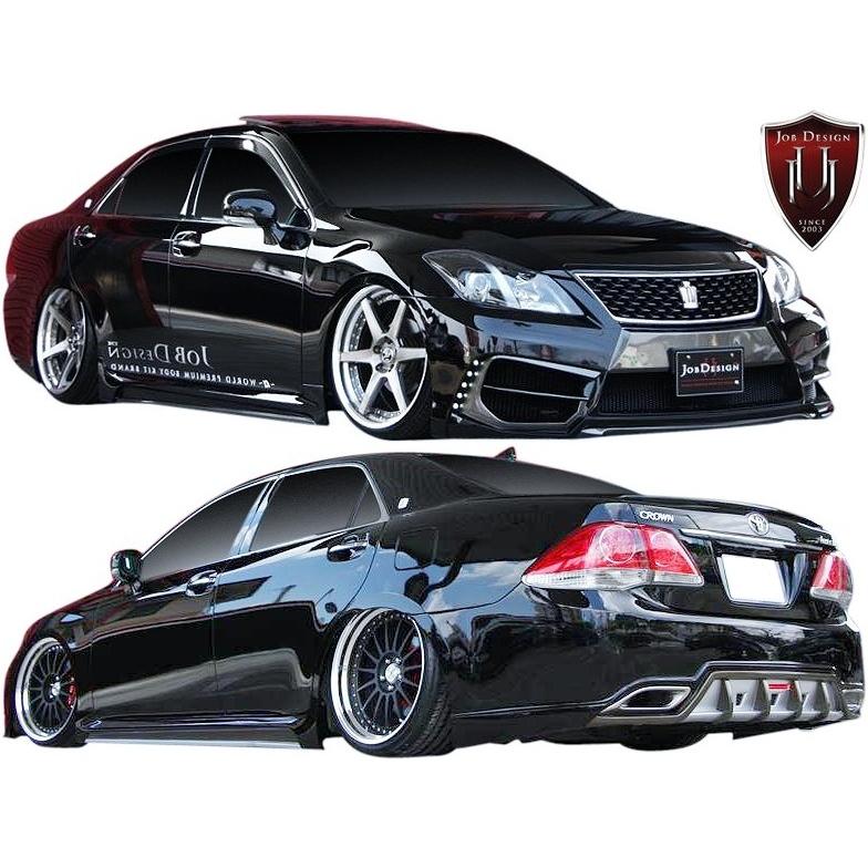 200系クラウン ジョブデザイン ファントムカップ エアサス grs200 JOBDESIGN/ジョブデザイン（Phantom/ファントム）【サイドステップ