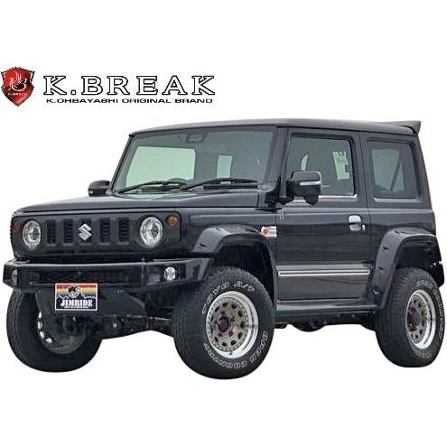 【M's】 スズキ JB64 ジムニー (2018y-) K.BREAK JIMRIDE オーバーフェンダー ／／ エアロ パーツ カスタム JIMNY K-BREAK Kブレイク 64ジムニー オバフェン｜emuzu-international｜02