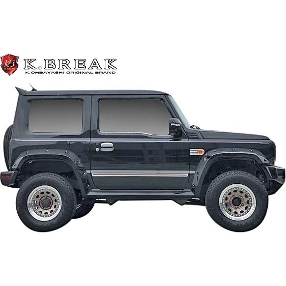 【M's】 スズキ JB64 ジムニー (2018y-) K.BREAK JIMRIDE オーバーフェンダー ／／ エアロ パーツ カスタム JIMNY K-BREAK Kブレイク 64ジムニー オバフェン｜emuzu-international｜03