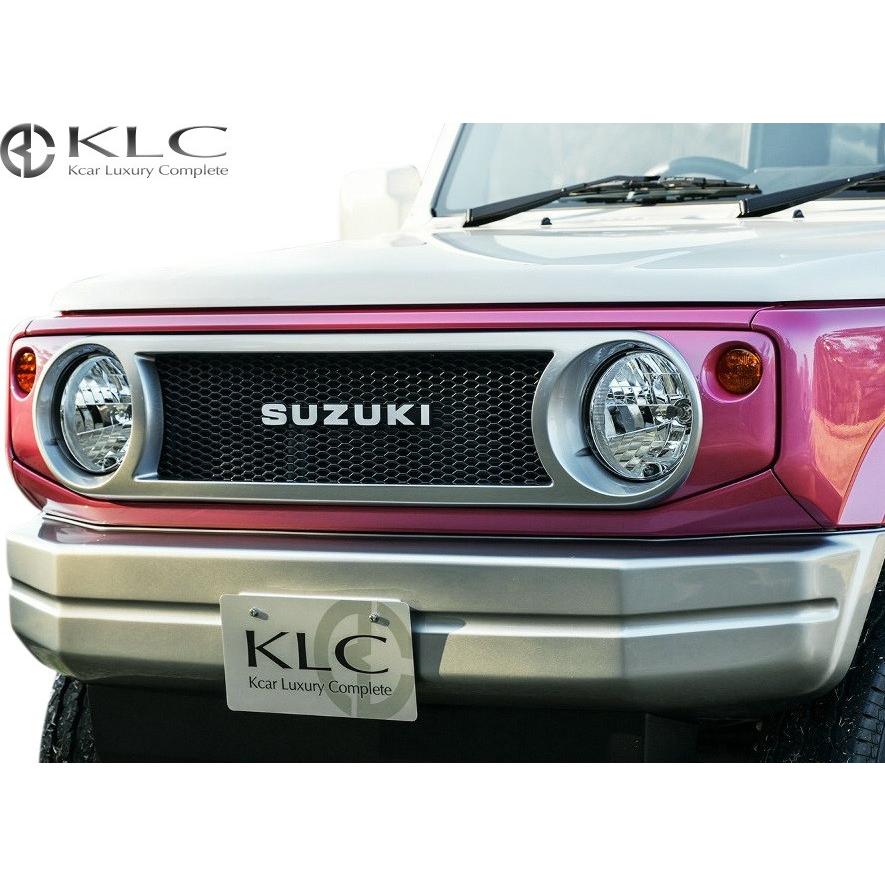 【M’s】スズキ ジムニー JB64W (2018.7-) KLC Heritage フェイスグリル フォーティー／／FRP製 ヘリテージ エアロ SUZUKI Jimny 64ジムニー フロントグリル｜emuzu-international