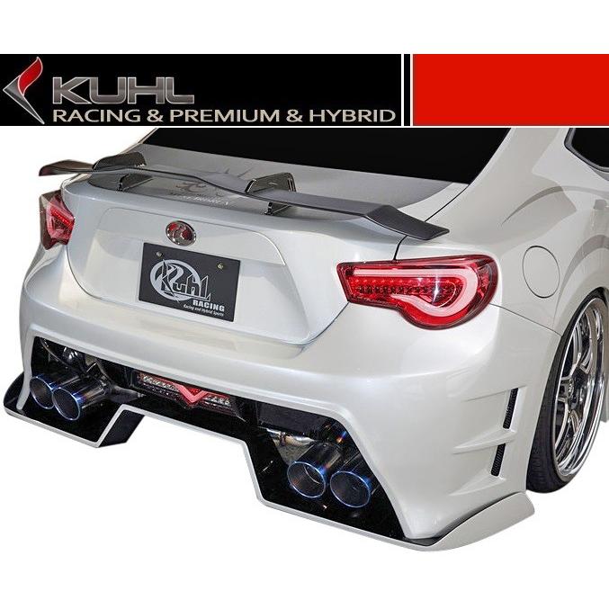 86 kuhl リアバンパー 86 【M's】 トヨタ ZN6 前期/後期 01R-GT リアバンパー FRP KUHL