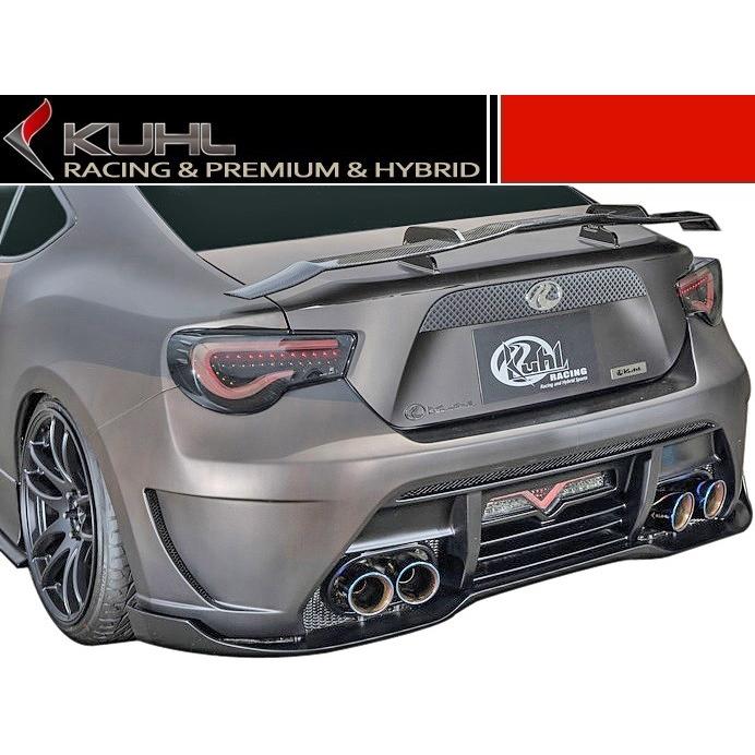 【M's】 トヨタ 86 ZN6 前期 02R-SS I リアバンパー FRP KUHL RACING ／／クール レーシング 製 エアロ スポイラー TOYOTA 新品｜emuzu-international｜02