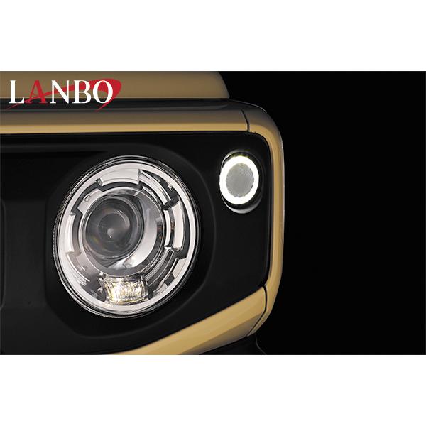 ジムニー 【M's】JIMNY JB64W JB74W LANBO マークレスグリル クローム