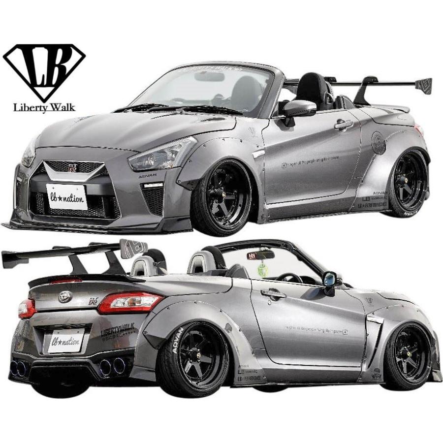 la400k コペン　リアバンパー +エキストラテール付き 楽天市場】コペン オプション パーツ（リアスポイラー｜外装