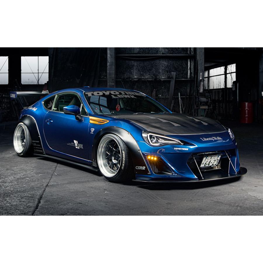 【M’s】 TOYOTA 86 ZN6 (2012y-2021y) Liberty Walk lb★nation LB フロントディフューザー (BRZ不可) FRP リバティーウォーク エアロ パーツ リップスポイラー｜emuzu-international｜18