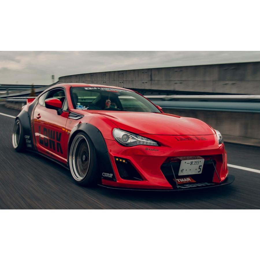 【M’s】 TOYOTA 86 ZN6 (2012y-2021y) Liberty Walk lb★nation LB フロントディフューザー (BRZ不可) FRP リバティーウォーク エアロ パーツ リップスポイラー｜emuzu-international｜19