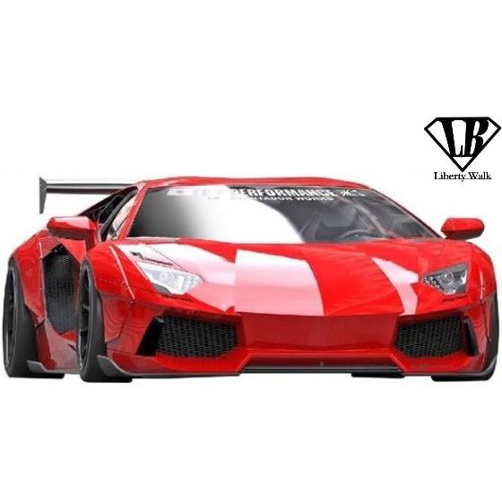 【M's】ランボルギーニ アヴェンタドール (2011y-) LB-WORKS フロントディフューザー Ver.2／／FRP エアロ Liberty Walk リバティーウォーク｜emuzu-international｜03