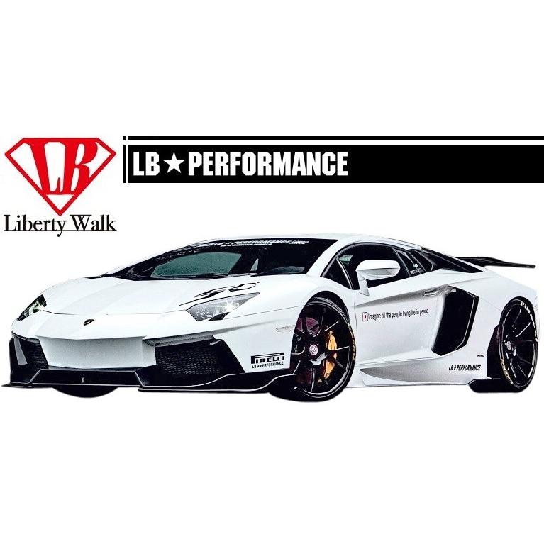 【M's】 ランボルギーニ アヴェンタドール LB パフォーマンス フルエアロ 5点 ボディキット Type.1 ／／ LB☆WORKS ／ Complete Body kit FRP リバティウォーク｜emuzu-international