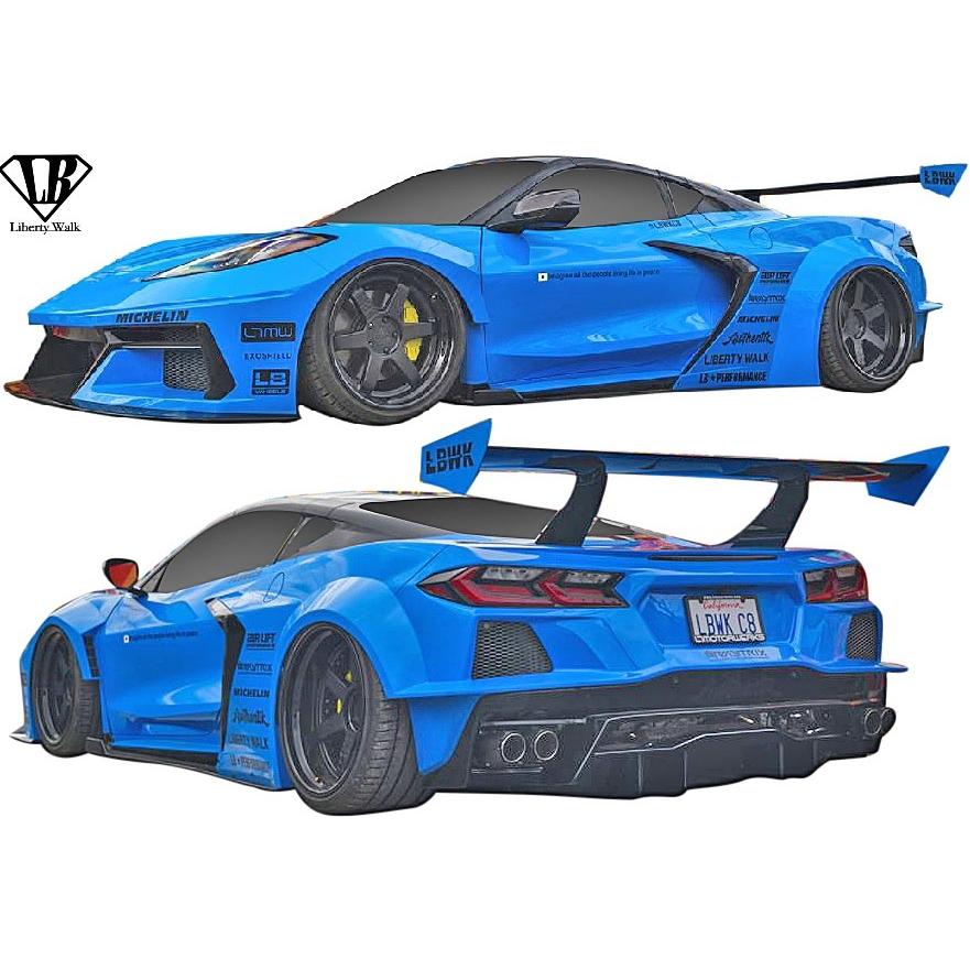 シボレー（CHEVROLET） 【M's】 C8 コルベット (2020y-) LB-Silhouette