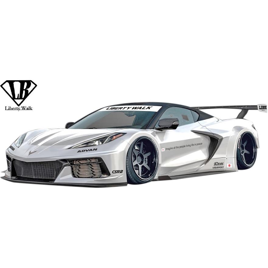 シボレー（CHEVROLET） 【M's】 C8 コルベット (2020y-) LB-Silhouette