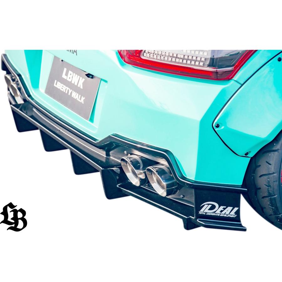 la400k コペン　リアバンパー +エキストラテール付き partsking_d-sport-52159-a241-