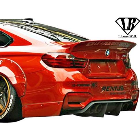 M's】 F82 BMW M4 (2014y-2020y) Liberty Walk LB トランクスポイラー