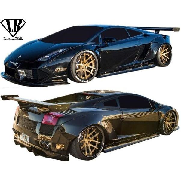 【M's】ランボルギーニ ガヤルド (2003y-2013y) Liberty Walk リアウイング Ver.2／／CFRP製 カーボン LB☆PERFORMANCE LB-WORKS リバティーウォーク｜emuzu-international｜04