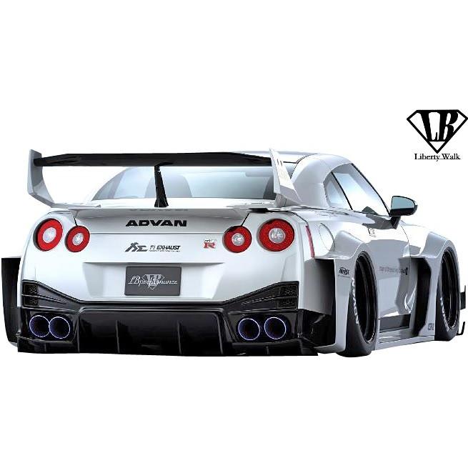 GT-R 【M's】日産 R35 (2007y-) LB-Silhouette WORKS GT 35GT-RR リア